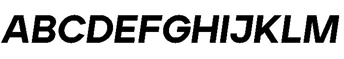 Aventa Black Italic Font UPPERCASE
