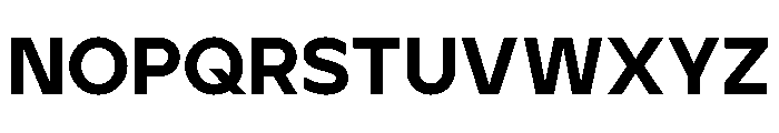Aventa Black Font UPPERCASE