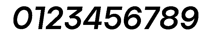 Aventa Bold Italic Font OTHER CHARS