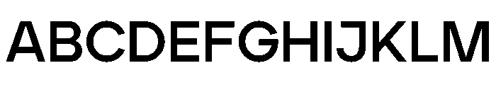 Aventa Bold Font UPPERCASE