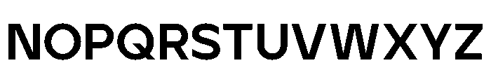 Aventa Extra Bold Font UPPERCASE