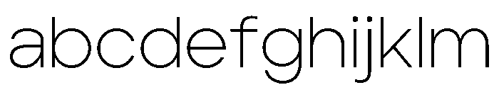 Aventa Extra Light FONT