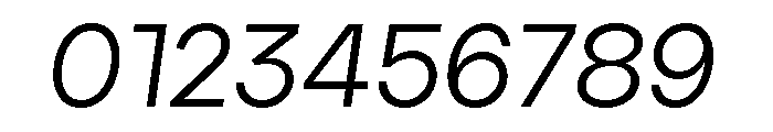 Aventa Regular Italic Font OTHER CHARS