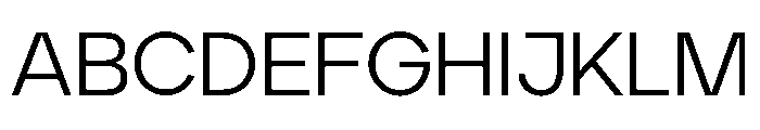 Aventa Regular Font UPPERCASE