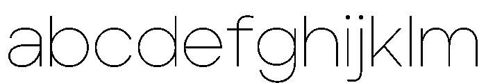Aventa Thin FONT