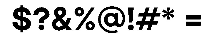 Aventa Font OTHER CHARS