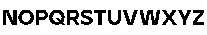 Aventa Font UPPERCASE