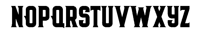Aviator Bold Font UPPERCASE