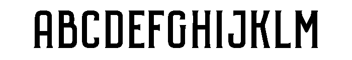 Aviator Regular Font UPPERCASE