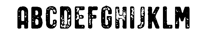 Aviator Sans Vintage Font UPPERCASE