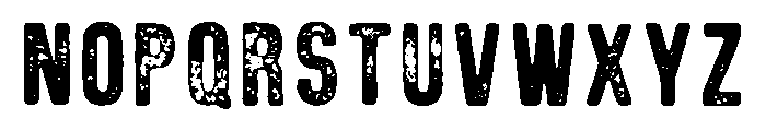 Aviator Sans Vintage Font UPPERCASE