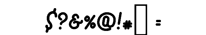 Aviator Script Regular Font OTHER CHARS
