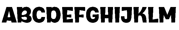Awaken Comic Regular Font UPPERCASE