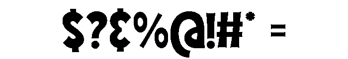 Awaken Design Font OTHER CHARS
