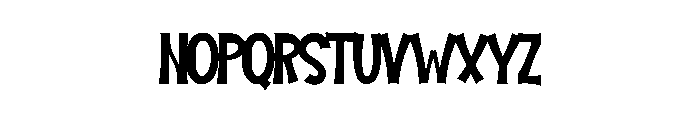 Awaken Garden Font UPPERCASE