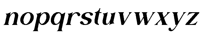 Awaline Italic Font LOWERCASE