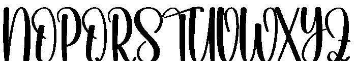 Award Font UPPERCASE