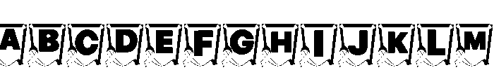 Awareness Flag FONT