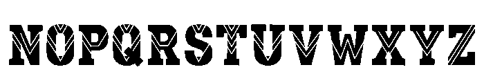 Awen Regular Font UPPERCASE