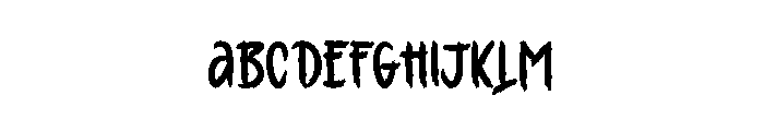 Aweosome Font UPPERCASE