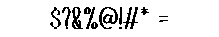 Awesome Birthday Regular Font OTHER CHARS