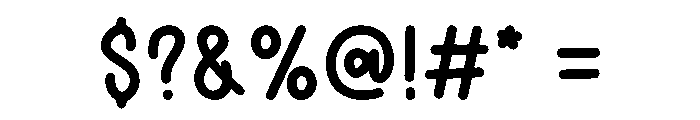Awesome Everybody Font OTHER CHARS