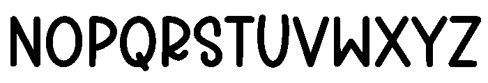 Awesome Everybody Font UPPERCASE