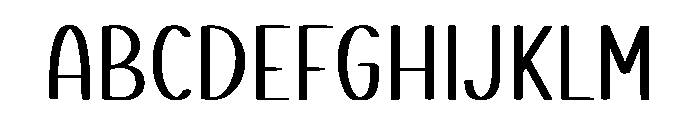 Awesome February Font UPPERCASE
