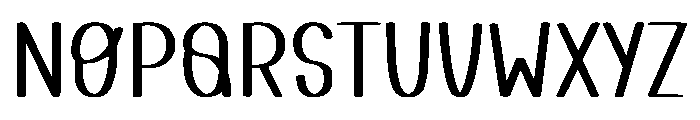 Awesome February Font UPPERCASE