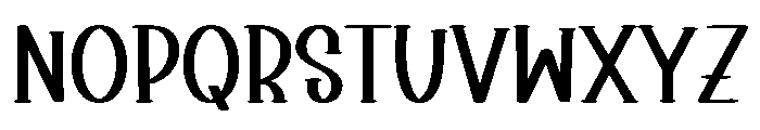 Awesome Festive Font UPPERCASE