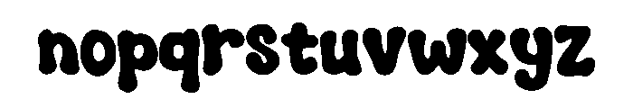 Awesome Ranking Regular Font LOWERCASE