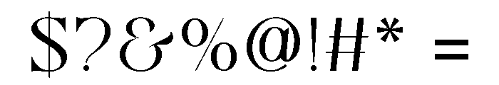 Awesome Starthen Font OTHER CHARS