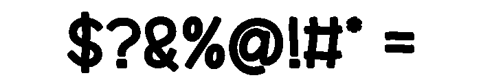 Awesome Whimsy Font OTHER CHARS