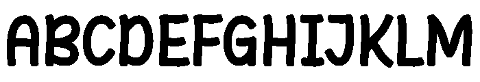 Awesome Whimsy Font UPPERCASE