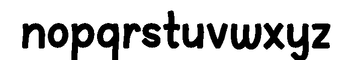 Awesome Whimsy Font LOWERCASE
