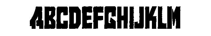 Awishor Font UPPERCASE