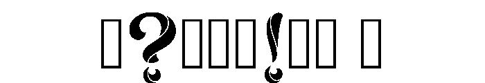 Awn Regular Font OTHER CHARS
