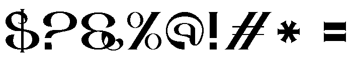 Awotae Font OTHER CHARS