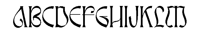 Awsirnam Regular Font UPPERCASE