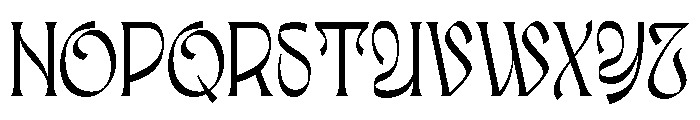 Awsirnam Regular Font LOWERCASE