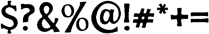 Awake Regular otf (400) Font OTHER CHARS