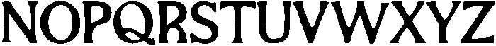 Awake Regular otf (400) Font UPPERCASE
