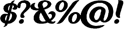 Awakening otf (400) Font OTHER CHARS