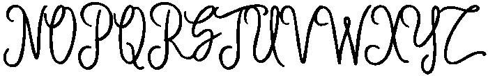 Awakening otf (400) Font UPPERCASE