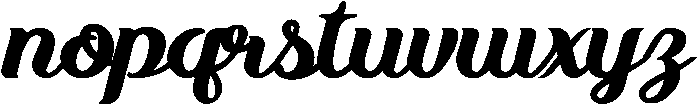 Awakening otf (400) Font LOWERCASE