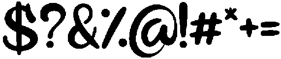 Awateru Regular otf (400) Font OTHER CHARS