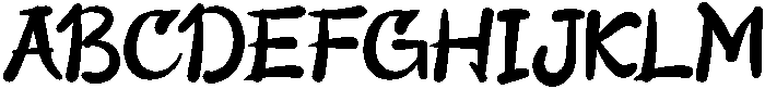 Awateru Regular otf (400) Font UPPERCASE
