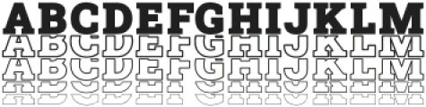 Away Regular otf (400) Font UPPERCASE