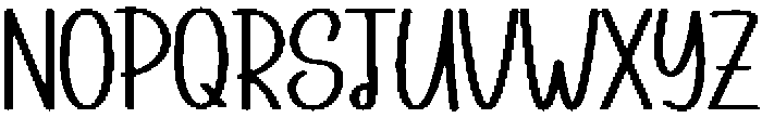 Awesome Handmade Regular otf (400) Font UPPERCASE