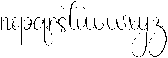 Awesome Regular otf (400) Font LOWERCASE